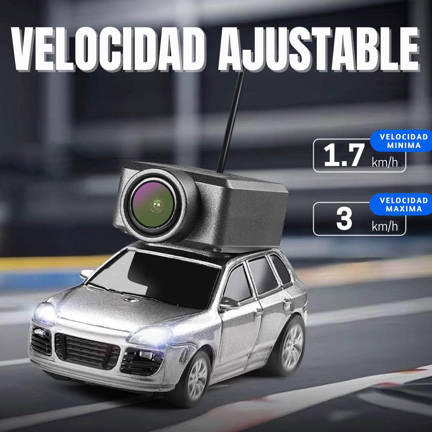 Coche RC Drifting con Cámara HD y App Móvil